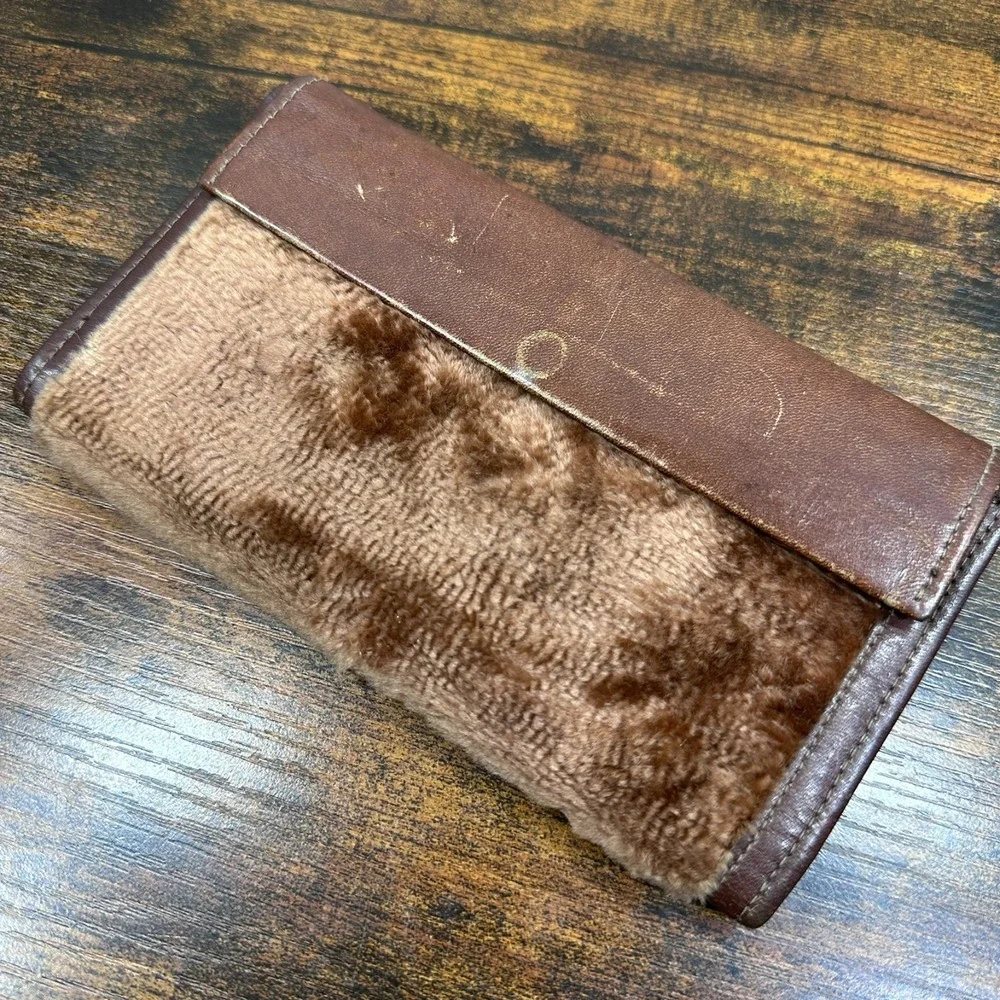 Vintage Godfred & Associates Full Grain Cowhide Seal Wallet Cartier Insert. Rare